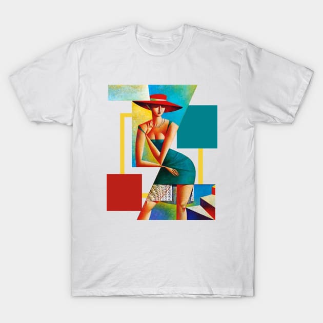 WOMEN T-Shirt by ART&LINES